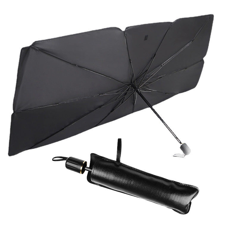 Foldable Car Windshield Sun Shade Umbrella UV Protection Heat ☀️