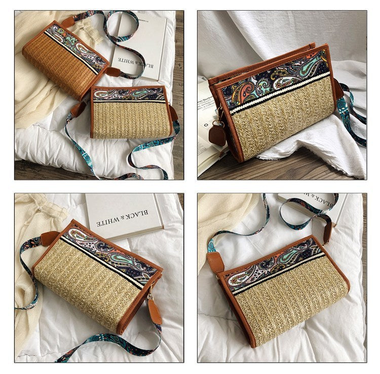 Fashion Woman Bag Retro Ethnic, classy for summer 🏖️