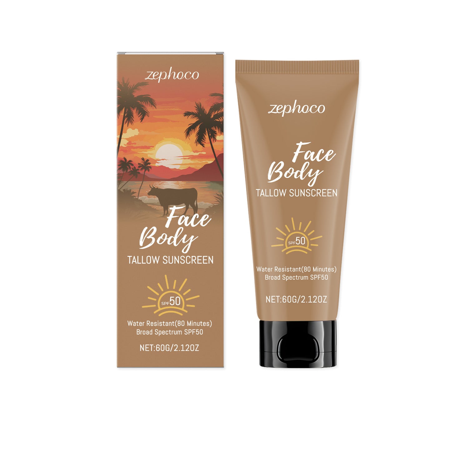 Refreshing Protective Creme & Caring Skin Isolation UV Protection 🏖️