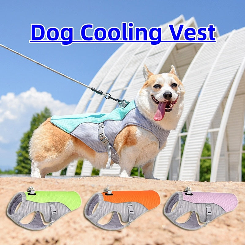 Dog Cooling Vest for Summer 🐶 Breathable & Sun-Proof