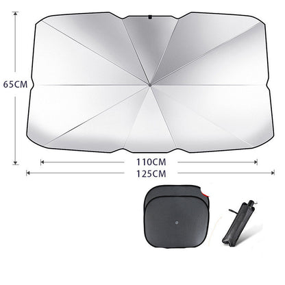 Foldable Car Windshield Sun Shade Umbrella UV Protection Heat  ☀️