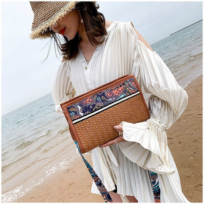 Fashion Woman Bag Retro Ethnic, classy for summer 🏖️