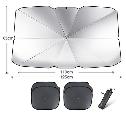 Foldable Car Windshield Sun Shade Umbrella UV Protection Heat  ☀️