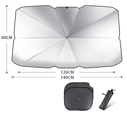Foldable Car Windshield Sun Shade Umbrella UV Protection Heat  ☀️